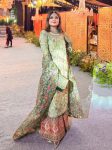 FANCY GEORGETTE THREAD SEQUENCE WORK TOP PALAZZO WITH DUPATTA PARTY WEAR WHOLE SALE PRICE ETHNIC GARMENT (2)