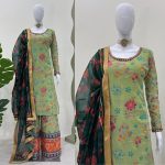 FANCY GEORGETTE THREAD SEQUENCE WORK TOP PALAZZO WITH DUPATTA PARTY WEAR WHOLE SALE PRICE ETHNIC GARMENT (2)