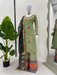FANCY GEORGETTE THREAD SEQUENCE WORK TOP PALAZZO WITH DUPATTA PARTY WEAR WHOLE SALE PRICE ETHNIC GARMENT (2)