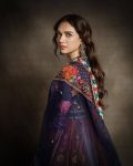 FANCY MUSLIN COTTON DIGITAL PRINTED GOWN WITH DUPATTA PARTY WEAR WHOLESALE PRICE ETHNIC GARMENT (8)