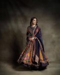 FANCY MUSLIN COTTON DIGITAL PRINTED GOWN WITH DUPATTA BLUE