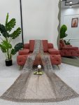 FANCY NET SEQUENCE WORK SAREE WITH UNSTITCHED BLOUSE PARTY WEAR WHOLESALE PRICE ETHNIC GARMENT (3)