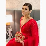 FANCY ORGANZA SILK THREAD SEQUENCE WORK SAREE WITH UNSTITCHED BLOUSE PARTY WEAR WHOLESALE PRICE ETHNIC GARMENT (6)