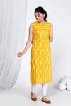 FANCY RAYON DIGITAL PRINTED SLEEVE LESS ONLY KURTI DAILY WEAR WHOLESALE PRICE ETHNIC GARMENT (2)
