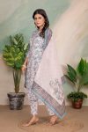 FANCY RAYON PRINTED TOP BOTTOM WITH DUPATTA PARTY WEAR WHOLESALE PRICE ETHNIC GARMENT (5)