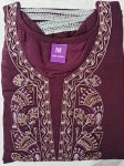 FANCY SILK BLEND EMBROIDERY WORK TOP BOTTOM WITH DUPATTA PARTY WEAR WHOLESALE PRICE ETHNIC GARMENT (4)
