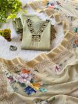 FASHIONABLE ROMAN SILK HAND WORK TOP BOTTOM WITH DUPATTA PARTY WEAR WHOLESALE PRICE ETHNIC GARMENT (2)