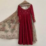 LATEST CHINON SILK EMBROIDERY SEQUENCE WORK GOWN BOTTOM WITH DUPATTA FESTIVE WEAR WHOLESALE PRICE ETHNIC GARMENT (4)