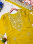 LATEST COTTON EMBROIDERY GOTA PATTI WORK TOP BOTTOM WITH DUPATTA FESTIVE WEAR WHOLESALE PRICE ETHNIC GARMENT (3)
