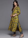 LATEST COTTON FLORAL PRINT TOP BOTTOM WITH DUPATTA CASUAL WEAR WHOLESALE PRICE ETHNIC GARMENT (2)