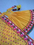 LATEST COTTON KALAMKARI PRINT WITH EMBROIDERY WORK GOWN WITH DUPATTA FESTIVE WEAR WHOLESALE PRICE ETHNIC GARMENT (6)