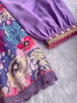 LATEST COTTON SOFT MUSLIN DIGITAL PRINTED WITH EMBROIDERY THREAD WORK AND LACE BORDER WORK GOWN BOTTOM WITH DUPATTA FESTIVE WEAR WHOLESALE PRICE ETHNIC GARMENT (2)