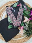 LATEST GEORGETTE EMBROIDERY SEQUENCE WORK TOP BOTTOM WITH DUPATTA FESTIVE WEAR WHOLESALE PRICE ETHNIC GARMENT (10)