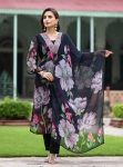 LATEST GEORGETTE EMBROIDERY SEQUENCE WORK TOP BOTTOM WITH DUPATTA FESTIVE WEAR WHOLESALE PRICE ETHNIC GARMENT (10)