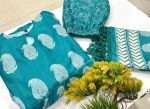 LATEST MUSLIN DIGITAL PRINT AND RUFFLED WORK GOWN BOTTOM WITH DUPATTA FESTIVE WEAR WHOLESALE PRICE ETHNIC GARMENT (3)