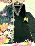 LATEST MUSLIN ZARI THREAD SEQUENCE WORK TOP BOTTOM WITH DUPATTA FESTIVE WEAR WHOLESALE PRICE ETHNIC GARMENT (5)