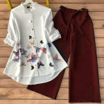 LATEST POLY RAYON DIGITAL PRINTED TOP WITH PALAZZO BLOWN