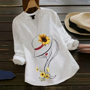 NEW ARRIVAL RAYON COTTON DIGITAL PRINTED ONLY TOP WHITE