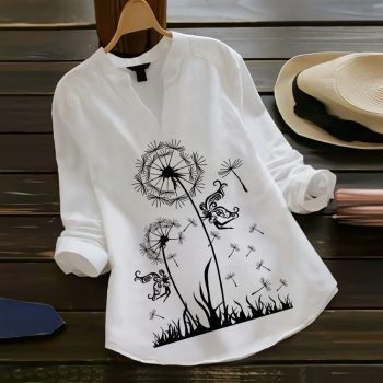 NEW ARRIVAL RAYON COTTON DIGITAL PRINTED ONLY TOP WHITE