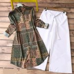 LATEST RAYON DIGITAL PRINTED TOP WITH PALAZZO SEA GREEN