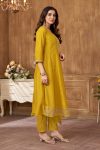 LATEST RAYON SILK EMBROIDERY SEQUENCE WORK TOP BOTTOM WITH DUPATTA FESTIVE WEAR WHOLESALE PRICE ETHNIC GARMENT (8)