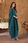 LATEST RAYON SILK EMBROIDERY SEQUENCE WORK TOP BOTTOM WITH DUPATTA FESTIVE WEAR WHOLESALE PRICE ETHNIC GARMENT (13)
