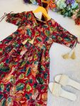 LATEST ROMAN SILK DIGITAL PRINTED GOWN CASUAL WEAR WHOLESALE PRICE ETHNIC GARMENT (5)