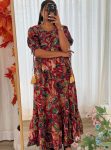 LATEST ROMAN SILK DIGITAL PRINTED GOWN CASUAL WEAR WHOLESALE PRICE ETHNIC GARMENT (5)