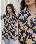 LATEST TWILL RAYON DIGITAL PRINTED TOP CASUAL WEAR WHOLESALE PRICE ETHNIC GARMENT (2)