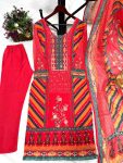 MOST PICKED GEORGETTE DIGITAL PRINTED STONE MIRROR WORK TOP BOTTOM WITH DUPATTA PARTY WEAR WHOLESALE PRICE ETHNIC GARMENT (6)