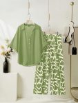 MOST PICKED RAYON DIGITAL PRINTED TOP WITH PALAZZO PISTA