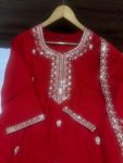 MOST PICKED ROMAL SILK EMBROIDERY SEQUENCE WORK TOP BOTTOM WITH DUPATTA PARTY WEAR WHOLESALE PRICE ETHNIC GARMENT (4)