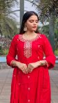 MOST PICKED ROMAL SILK EMBROIDERY SEQUENCE WORK TOP BOTTOM WITH DUPATTA PARTY WEAR WHOLESALE PRICE ETHNIC GARMENT (4)