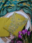 MOST PICKED VISCOSE CHANDERI SEQUENCE CODING EMBROIDERY WORK TOP OTTOM WITH DUPATTA FESTIVE WEAR WHOLESALE PRICE ETHNIC GARMENT (22)