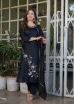 MOST PICKED VISCOSE RAYON EMBROIDERY SEQUENCE WORK TOP BOTTOM WITH DUPATTA PARTY WEAR WHOLESALE PRICE ETHNIC GARMENT (20)