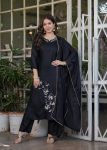 MOST PICKED VISCOSE RAYON EMBROIDERY SEQUENCE WORK TOP BOTTOM WITH DUPATTA PARTY WEAR WHOLESALE PRICE ETHNIC GARMENT (20)