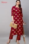 NEW ARIIVAL RAYON FOIL PRINTED TOP BOTTOM CASUAL WEAR WHOLESALE PRICE ETHNIC GARMENT (4)