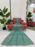NEW ARRIVAL CANDY SILK HAND WORK SAREE WITH UNSTITCHED BLOUSE PARTY WEAR WHOLESALE PRICE ETHNIC GARMENT (7)