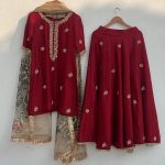 NEW ARRIVAL CHINON EMBROIDERY SEQUENCE WORK TOP PALAZZO WITH DUPATTA PARTY WEAR WHOLESALE PRICE ETHNIC GARMENT (8)
