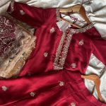 NEW ARRIVAL CHINON EMBROIDERY SEQUENCE WORK TOP PALAZZO WITH DUPATTA PARTY WEAR WHOLESALE PRICE ETHNIC GARMENT (8)