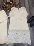 NEW ARRIVAL CHINON EMBROIDERY WORK CO-ORD SET CASUAL WEAR WHOLESALE PRICE ETHNIC GARMENT (3)