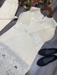 NEW ARRIVAL CHINON EMBROIDERY WORK CO-ORD SET CASUAL WEAR WHOLESALE PRICE ETHNIC GARMENT (3)