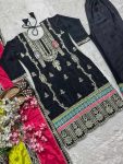 NEW ARRIVAL CHINON HEAVY EMBROIDERY CODING SEQUENCE WORK TOP PALAZZO WITH DUPATTA PARTY WEAR WHOLESALE PRICE ETHNIC GARMENT (5)