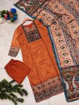 NEW ARRIVAL CHINON SILK DIGITAL PRINT WITH REAL MIRROR AND DIAMOND HANDWORK TOP BOTTOM WITH DUPATTA FESTIVE WEAR WHOLESALE PRICE ETHNIC GARMENT (6)