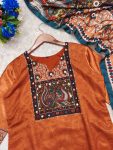 NEW ARRIVAL CHINON SILK DIGITAL PRINT WITH REAL MIRROR AND DIAMOND HANDWORK TOP BOTTOM WITH DUPATTA FESTIVE WEAR WHOLESALE PRICE ETHNIC GARMENT (6)
