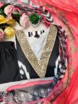 NEW ARRIVAL COTTON DIGITAL PRINT AND EMBROIDERY WITH REAL MIRROR HANDWORK TOP BOTTOM WITH DUPATTA DAILY WEAR WHOLESALE PRICE ETHNIC GARMENT (4)