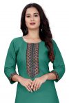 NEW ARRIVAL COTTON DIGITAL PRINTED KURTI CASUAL WEAR WHOLESALE PRICE ETHNIC GARMENT (5)