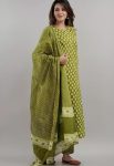 NEW ARRIVAL COTTON DIGITAL PRINTED TOP BOTTOM WITH DUPATTA CASUAL WEAR WHOLESALE PRICE ETHNIC GARMENT (6)