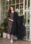 NEW ARRIVAL COTTON PRINTED PLAIN TOP BOTTOM WITH DUPATTA PARTY WEAR WHOLESALE PRICE ETHNIC GARMENT (7)