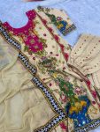 NEW ARRIVAL DIGITAL PRINTED WITH REAL MIRROR HAND WORK TOP BOTTOM WITH DUPATTA FESTIVE WEAR WHOLESALE PRICE ETHNIC GARMENT (2)